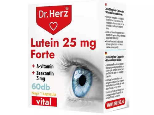 Dr. Herz Lutein 25 mg Forte 60db