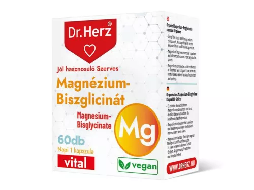 Dr. Herz Magnézium-Biszglicinát 60 db kapszula