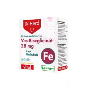 Dr. Herz Vas-biszglicinát 28 mg 60 db
