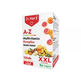Dr. Herz A-Z Multivitamin Komplex kapszula doboz XXL 120 db
