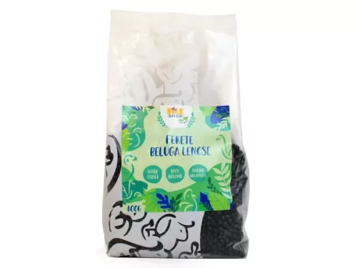 Bulkshop Fekete Beluga Lencse 400g