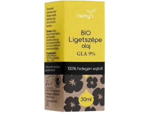 Herbys bio ligetszépe magolaj hidegen sajtolt 30 ml