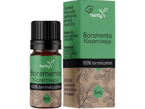 Herbys borsmenta fűszercsepp 5 ml