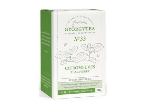 Györgytea Citromfűves Teakeverék 50 g