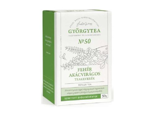 Györgytea Fehér Akácvirágos Teakeverék 50 g