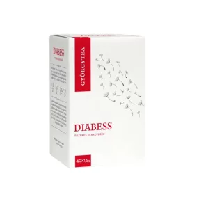 Györgytea Diabess filteres teakeverék 40*1,5g