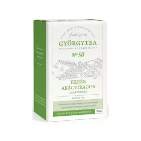 Györgytea Fehér Akácvirágos Teakeverék 100 g