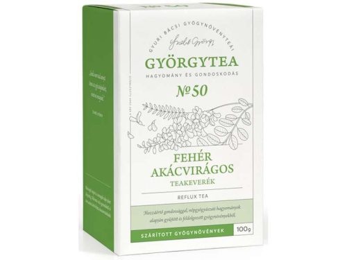 Györgytea Fehér Akácvirágos Teakeverék 100 g