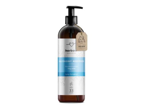Herbow folyékony mosószer fehér ruhákhoz - Friss illat 1L