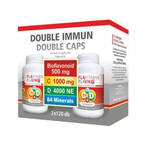 Flavitamin Double Immun C+D vitamin 2 x120db