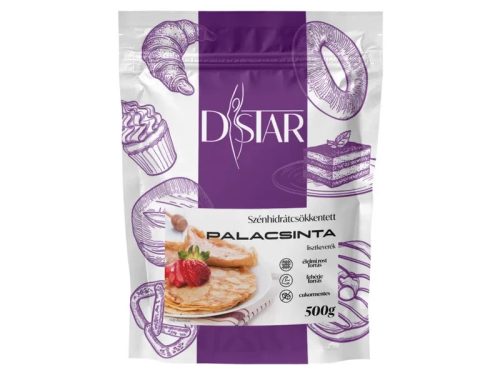 D-STAR szénhidrátcsökkentett palacsinta lisztkeverék 500g