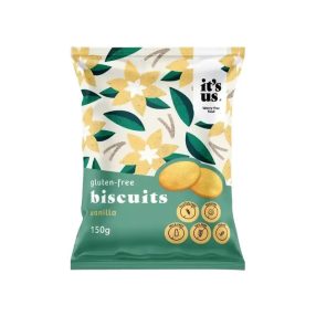 It's us Gluténmentes Vaníliás Omlós Keksz 150g
