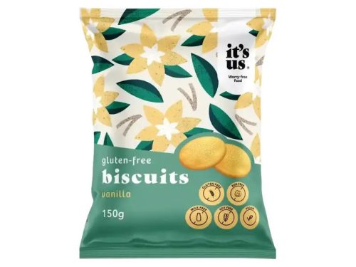 It's us Gluténmentes Vaníliás Omlós Keksz 150g