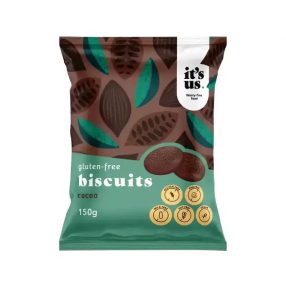 It's us Gluténmentes Kakaós  Omlós Keksz 150g