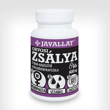 Javallat orvosi zsálya kapszula 60 db