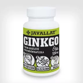Javallat ginkgo kapszula 60 db