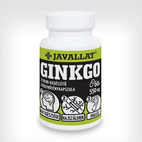 Javallat ginkgo kapszula 60 db