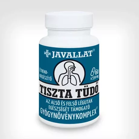 Javallat tiszta tüdő kapszula 60 db