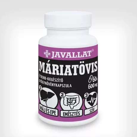 Javallat máriatövis kapszula 60 db