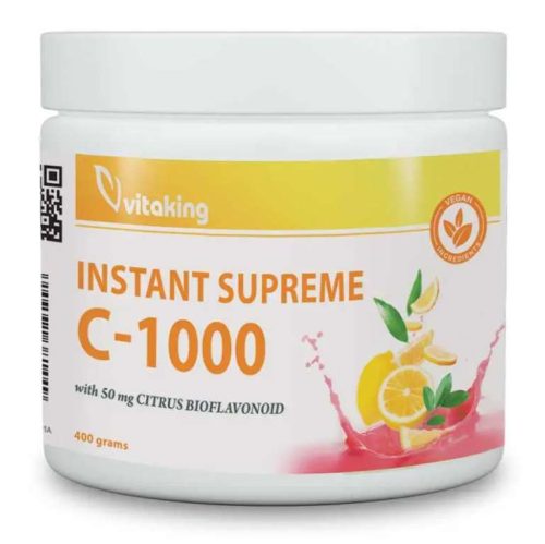 Vitaking Instant C-vitamin 1000mg erdei gyümölcs italpor – 400g