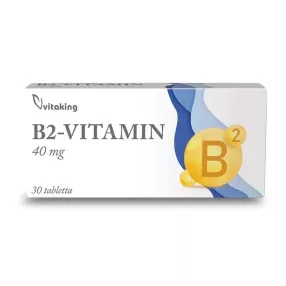 Vitaking B2 vitamin 40mg (30)