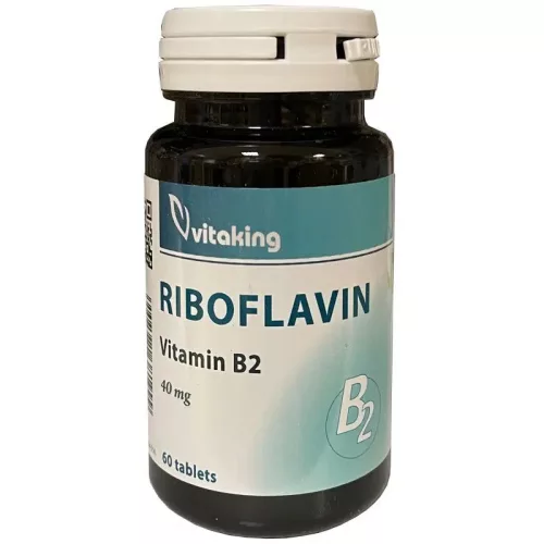 Vitaking B2-vitamin (Riboflavin) 40 mg 60db