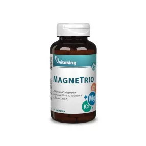 Vitaking Magne Trio K2+D3+Mg Vitamin 80 db