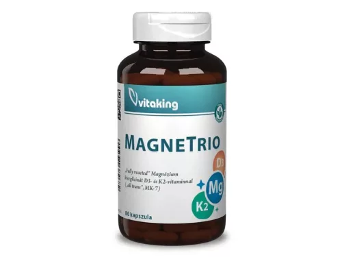 Vitaking magnetrio d3+k2+magnézium-biszglicinát 80db