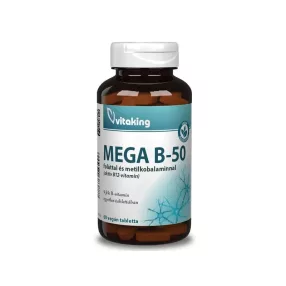 Vitaking Mega B-50 Komplex tabletta 60 db