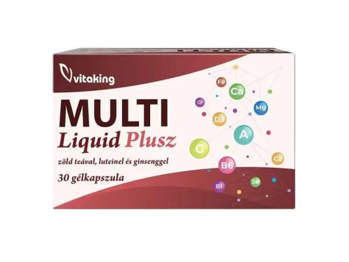 Vitaking Multi Liquid Plusz 30 db