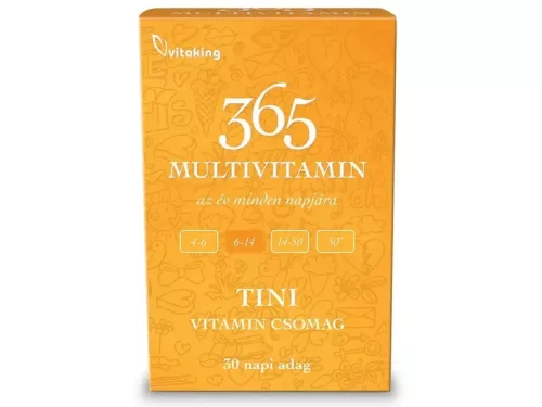 Vitaking 365 TINI Multivitamin csomag 30 db