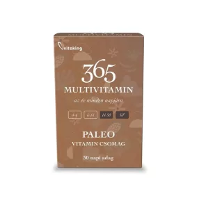 Vitaking 365 PALEO Multivitamin csomag 30 db