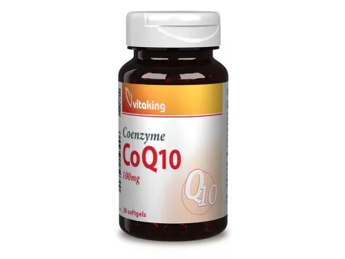 Vitaking Koenzim Q-10 gélkapszula 100mg 30db