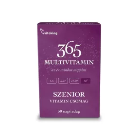 Vitaking 365 SZENIOR Multivitamin csomag 30 napi adag