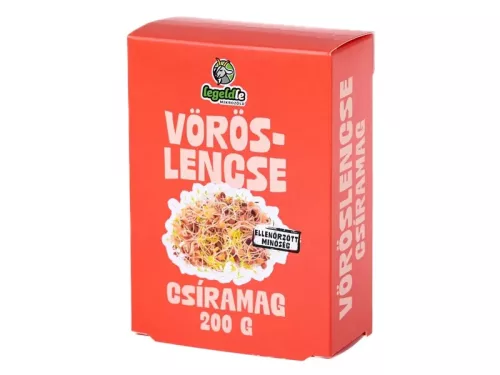 Legeldle Vöröslencse 200 g csíramag
