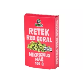 Legeldle Retek, Red Coral 100 g mikrozöld mag