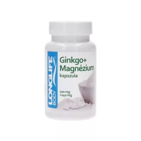 LongLife Gingko+Magnézium kapszula 60 db