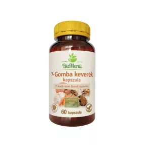 BioMenü BIO 7-GOMBA keverék kapszula 60 db