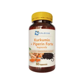 Caleido Kurkumin+Piperin Forte kapszula 60 db