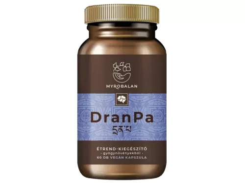 Myrobalan DranPa agyserkentő és memóriajavító gyógynövény-komplex 60db