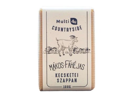 Multi 4U Countryside Mákos-Fahéjas kecsketej szappan 100g
