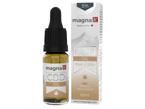 Magna G&T 5% CBD (kendermagolajban) 10ml