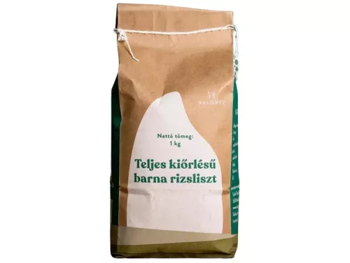 Valoryz Teljes kiörlésű barna rizsliszt 1kg