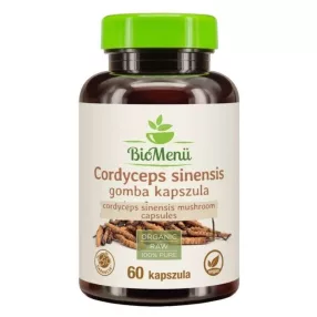 BioMenü BIO CORDYCEPS sinensis gomba kapszula 60 db