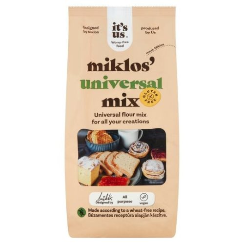 it's us MIKLOS univerzális gluténmentes lisztkeverék 1kg