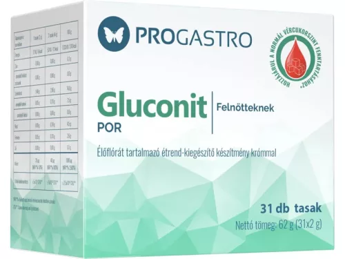 Progastro gluconit por felnőtteknek 31 db