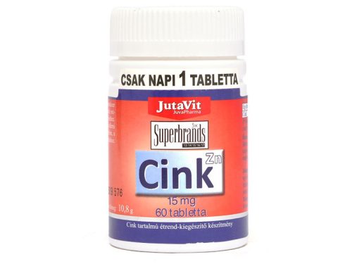 JutaVit Cink tabletta 60db 15mg