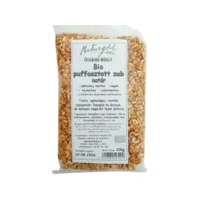 Naturgold bio puffasztott zab natúr 100 g