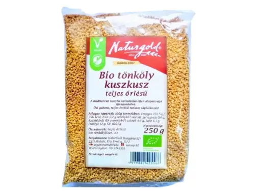 Naturgold bio tönköly kuszkusz teljeskiőrlésű 250 g