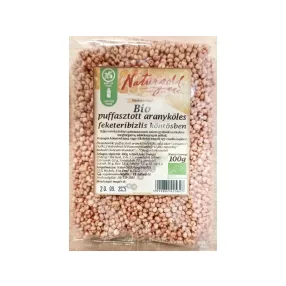 Naturgold Bio Puffasztott Aranyköles Feketeribizlis 100 g